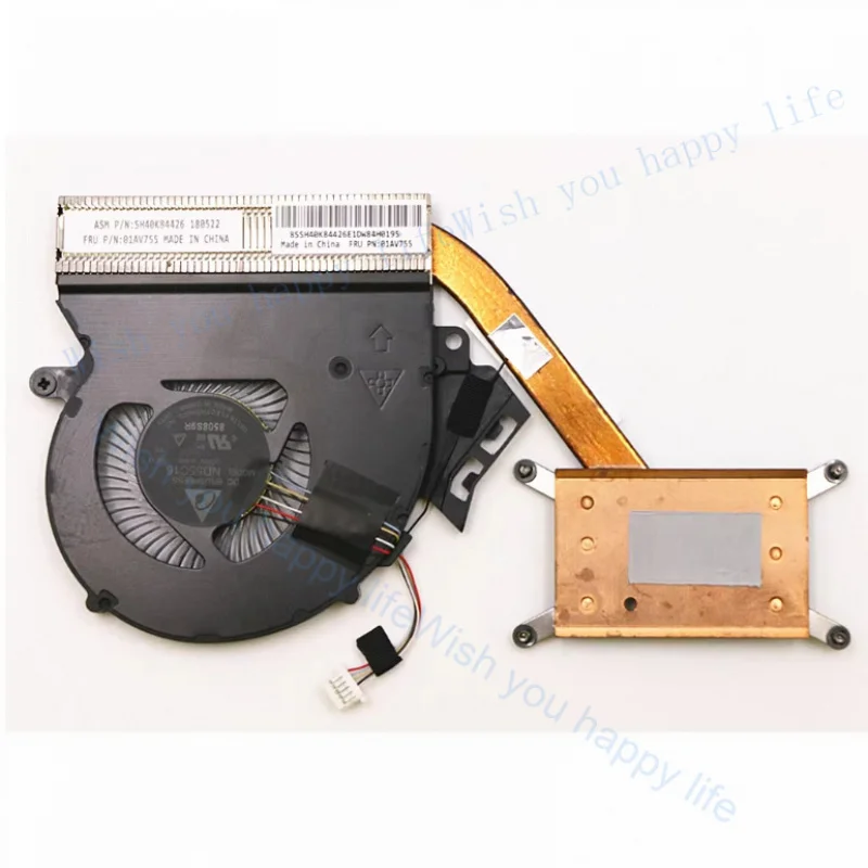 V+   DC5V CPU Fan Heatsink for Thinkpad 11e 3rd Gen 20G9 20GB 01AV754 01AV755 Intel