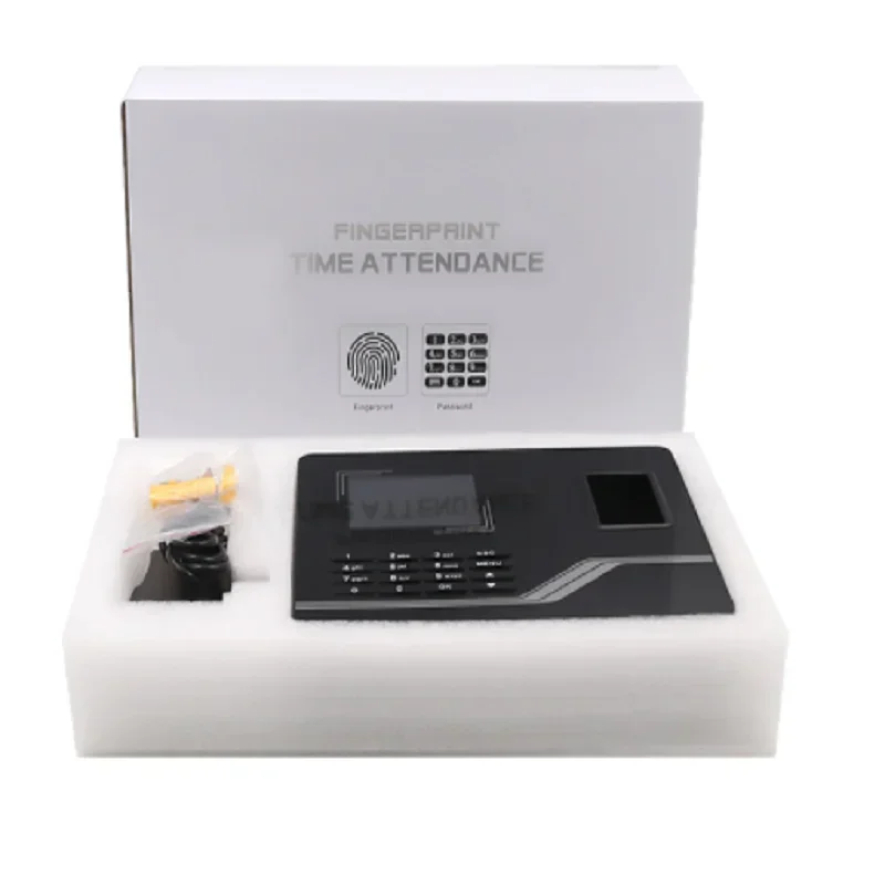 Biometric Fingerprint  Recognition Time Attendance Machine System Clock Recorder Employee Recognition Device Electronic TCP/IP