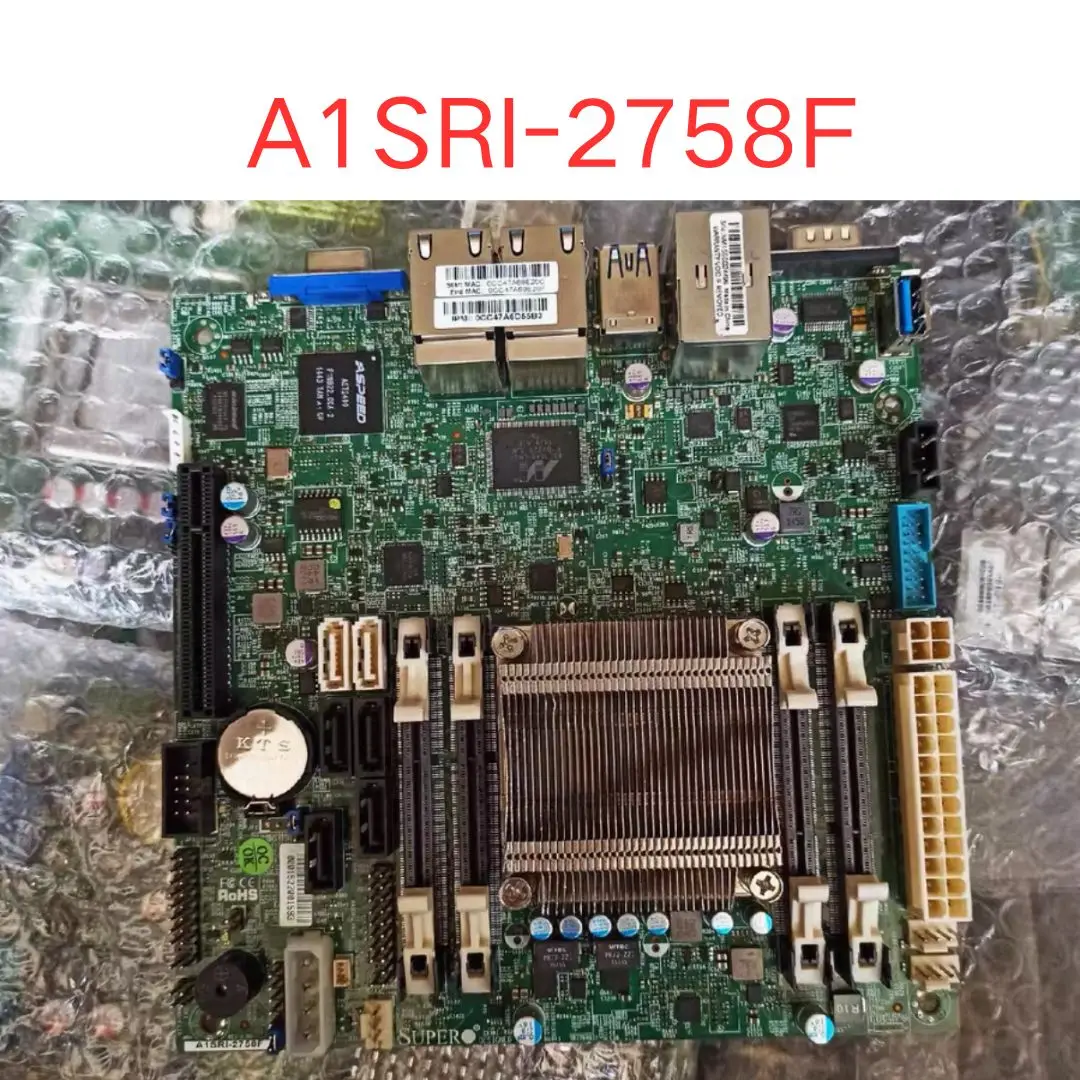 

used A1SRI-2758F industrial computer motherboard test OK Fast shipping