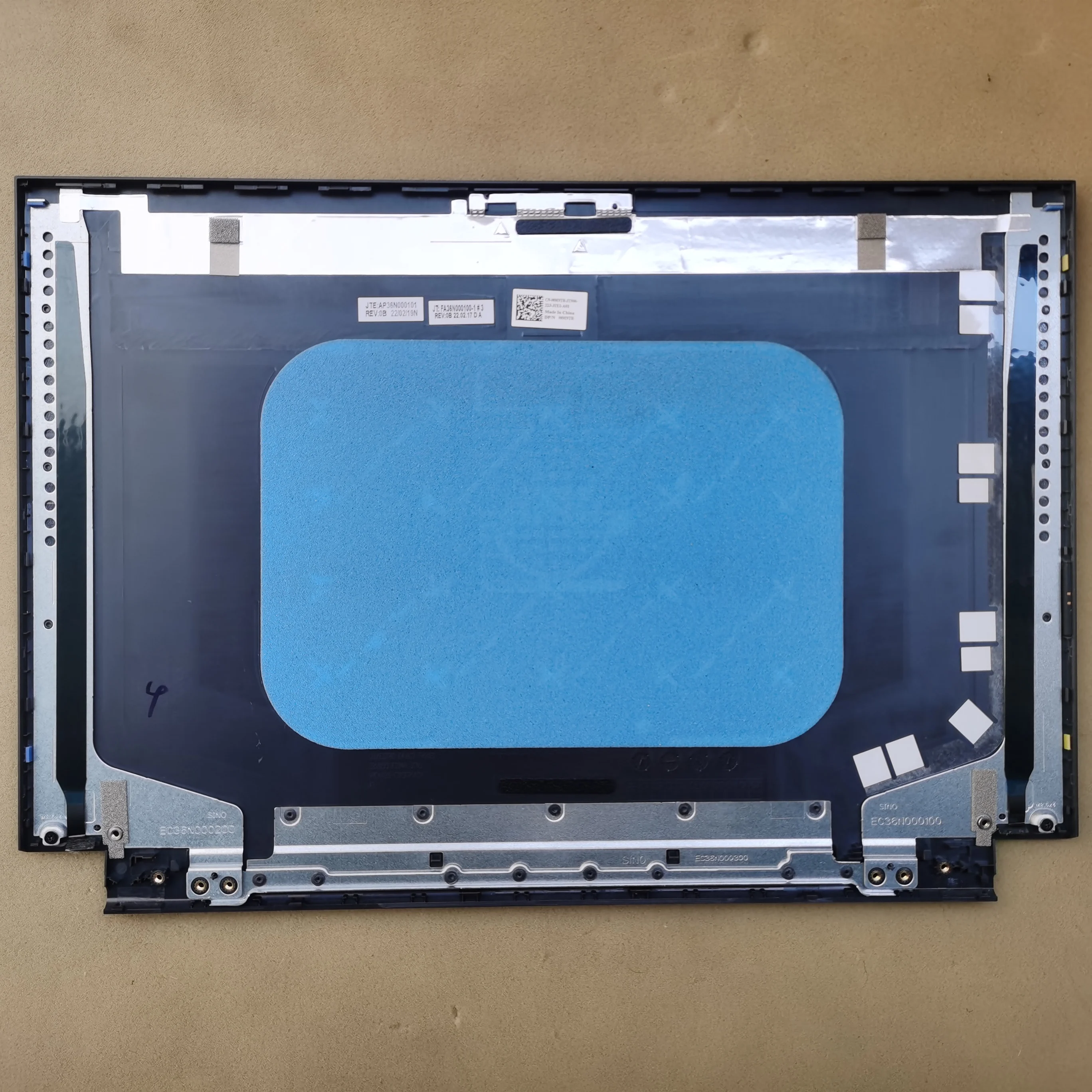 

Серая новая задняя крышка ЖК-дисплея для ноутбука DELL G15 5510 5511 5515 5520 5525 120 Гц