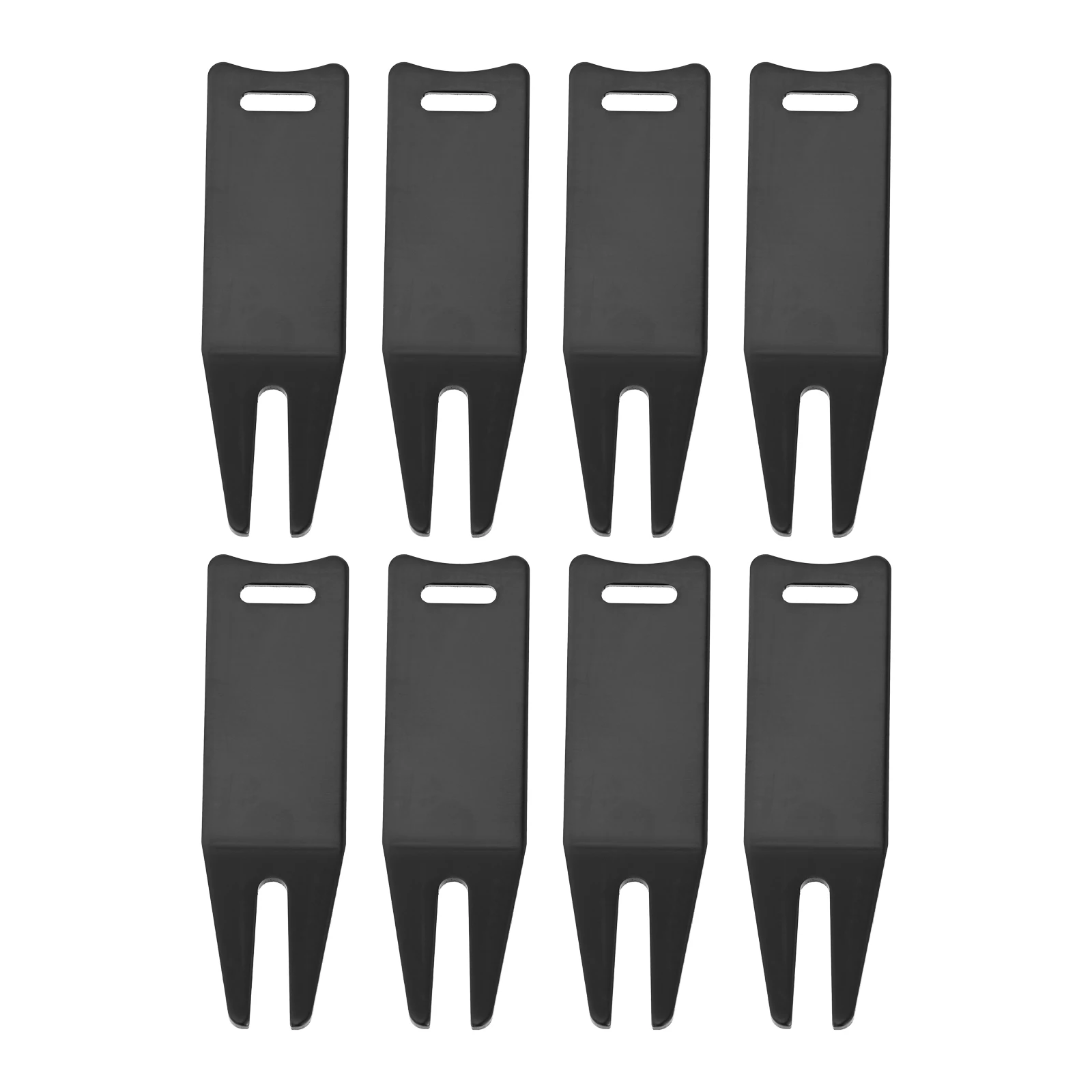 أداة إصلاح نادي الجولف الشوكة الخضراء للعلامة الكروية ، منظف الأخدود في الملعب ، هدية لاعبي الغولف المحمولة ، الملحقات الرياضية في الهواء الطلق ، 8 way