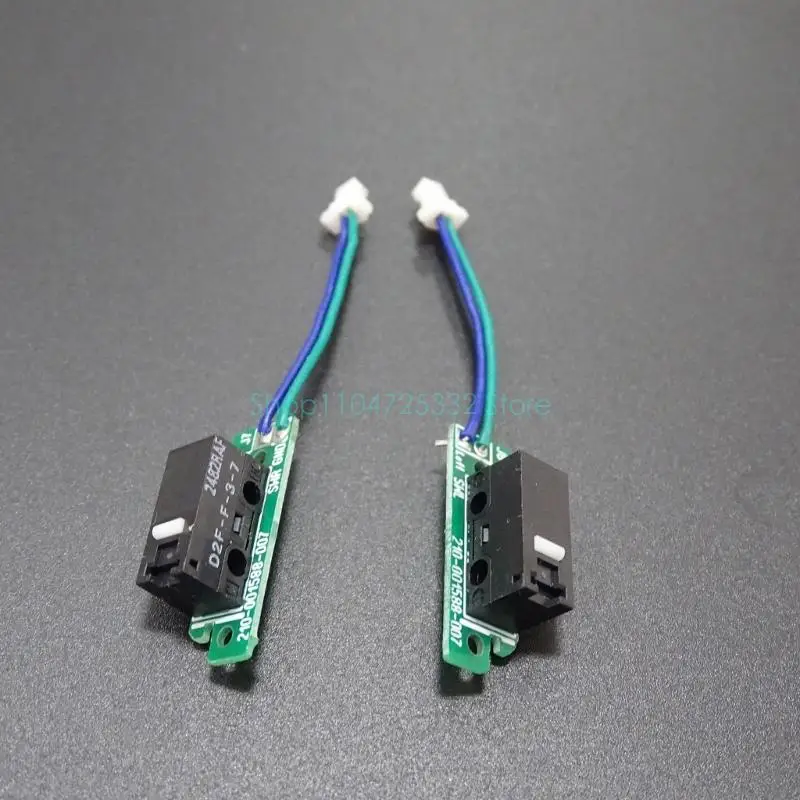 P5EA 1 Pair Mouse Micro Switch Button Board Cable D2F-F-3-7 for G900 G903 Mice Repair
