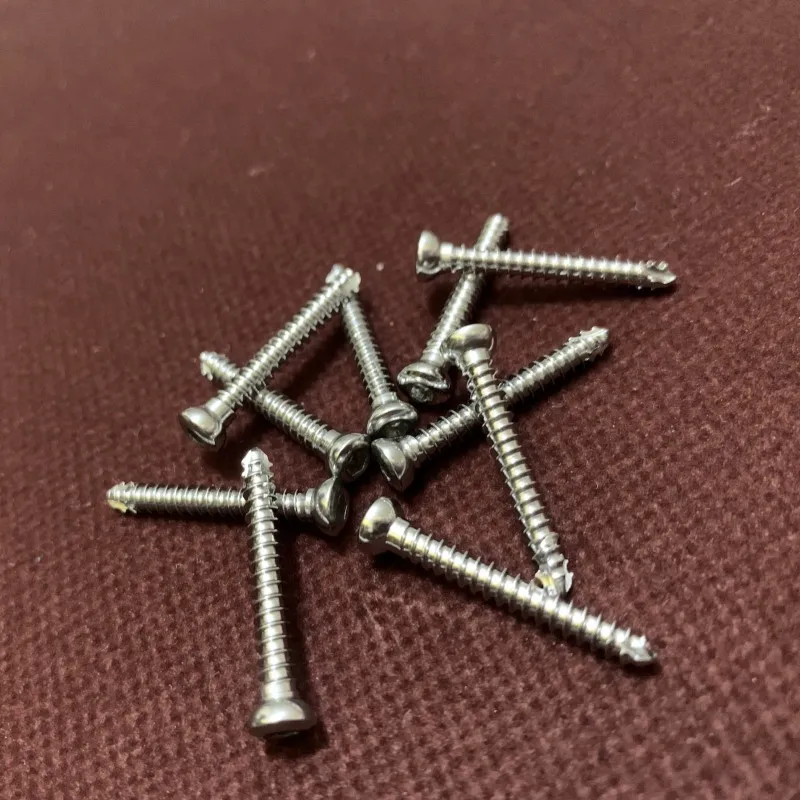 10pcs Veterinaria 3.5mm SS Self-tapping Hexagon Cortical Screws Veterinary Orthopedic Implants Surgical Instruments Pet Products