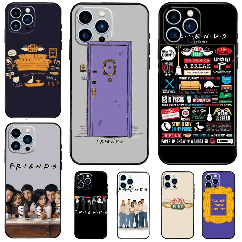 Friends TV Case For Samsung Galaxy S26 Ultra S25 S23 S22 S21 S24 Ultra S10 S20 Plus S25 FE Cover Funda