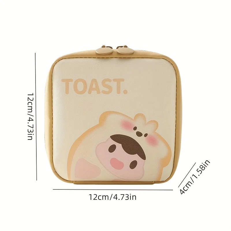 1pc Sanitary napkin storage bags, sanitary pad menstrual packs, cosmetic storage bags, for storing various small items