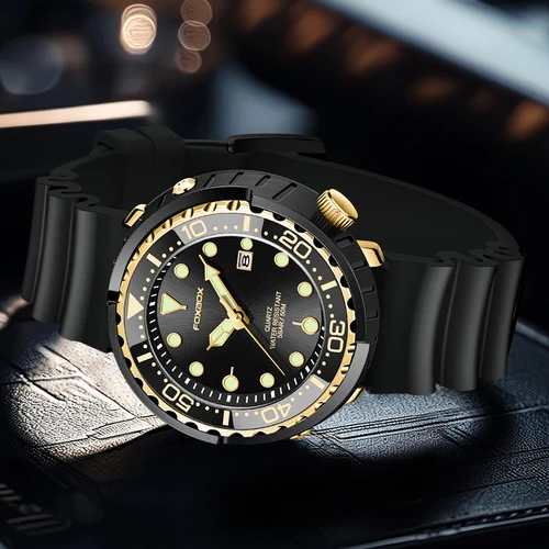 Imagen 2 del producto Reloj de buceo LIGE a la moda para hombre, marca superior de lujo, reloj de fecha resistente al agua 50ATM, relojes deportivos, reloj de pulsera de cuarzo para hombre, reloj Masculino