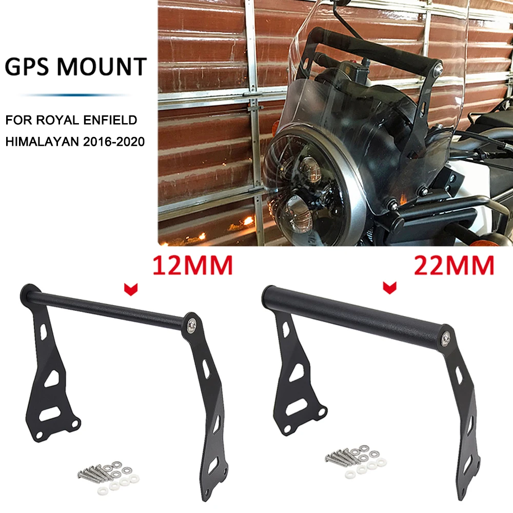 

Motorcycle Accessories Stand Holder Phone Mobile Phone GPS Navigation Plate Bracket FOR ROYAL ENFIELD HIMALAYAN 2016 - 2020 2019