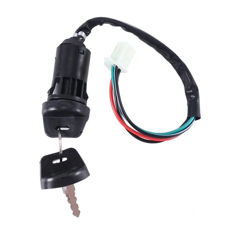 ATV Wiring Harness Kit, With CDI Stator Regulator Ignition Switch Solenoid Relay For GY6 125Cc 150Cc ATV 4-Stroke Parts