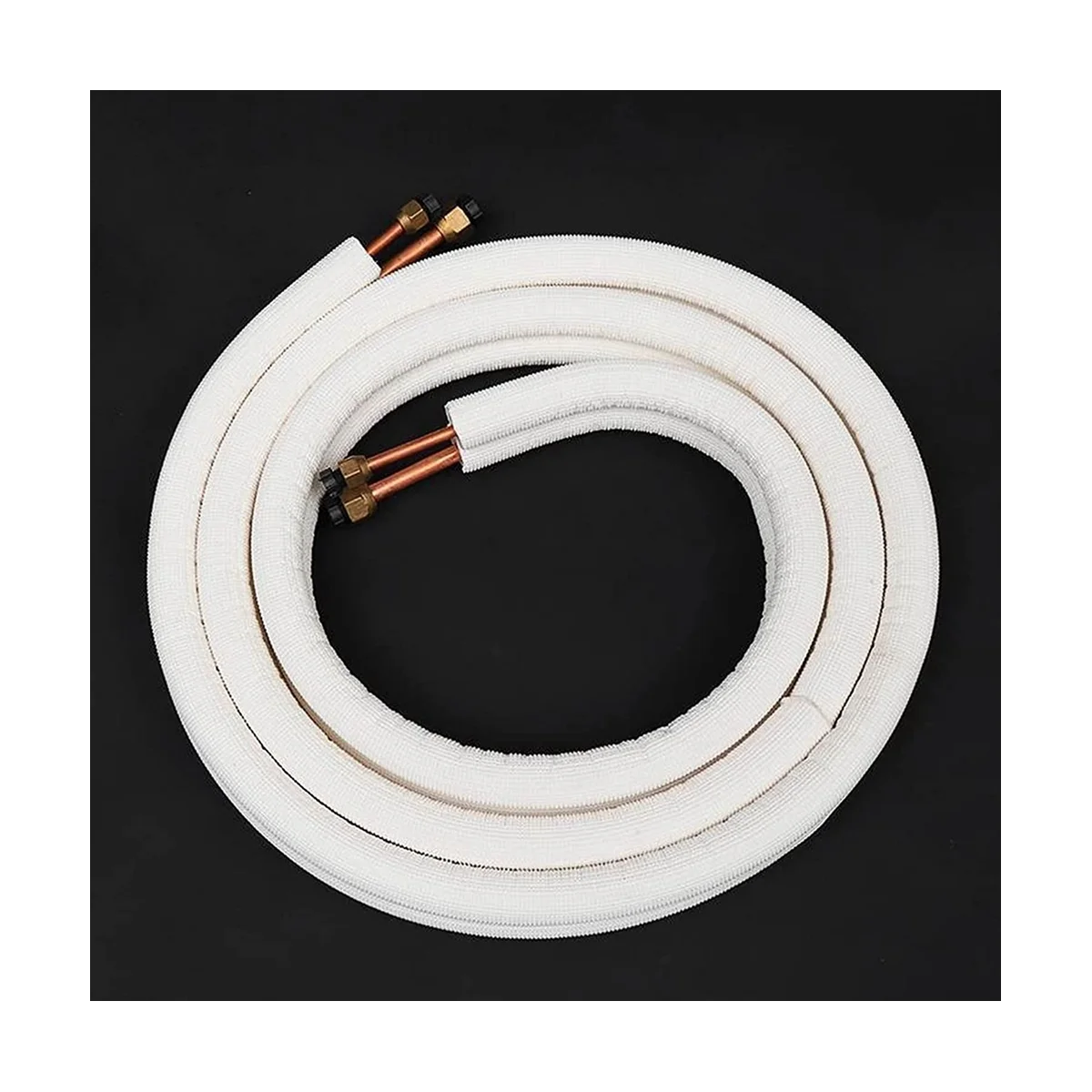 3Meter Air Conditioner Pair Coil Tube 1/4In 3/8In Insulated Copper Wire Set Air Conditioner Parts Refrigerant Tube