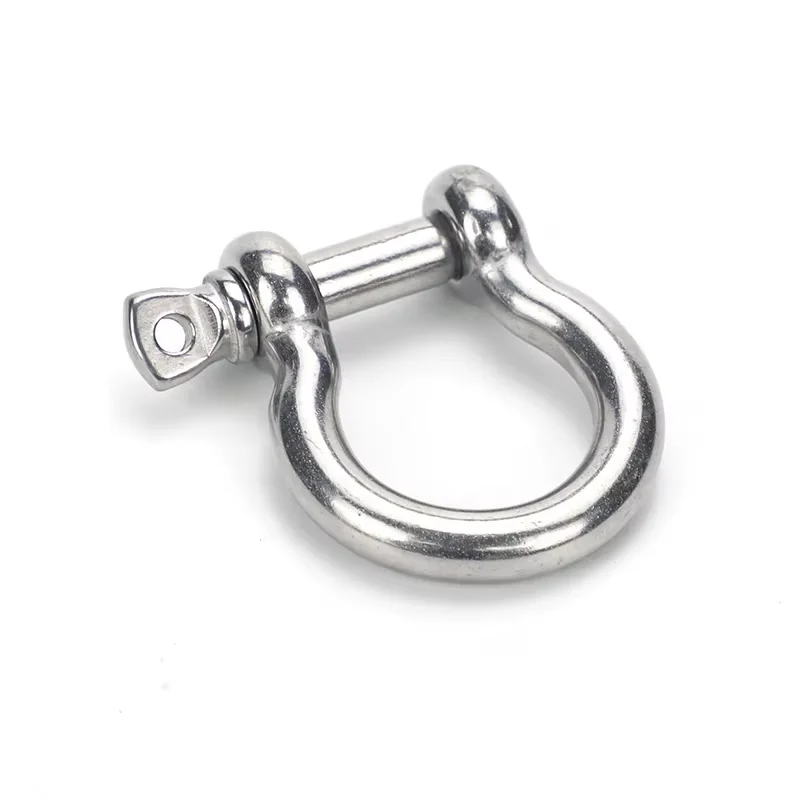 Marine Grade Stainless Steel 316 High Tensile Dee or Bow Type M4-M38 Screw Pin Anchor Shackle for Boat Yacht