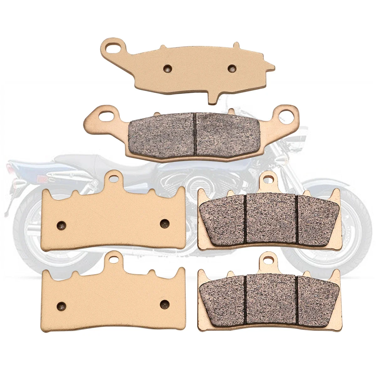 New Motorcycle Accessories Metal sintering Front Rear Brake Pads Disc For Suzuki M1600 M 1600 VZ1600 VZ 1600 K4 Intruder 2004