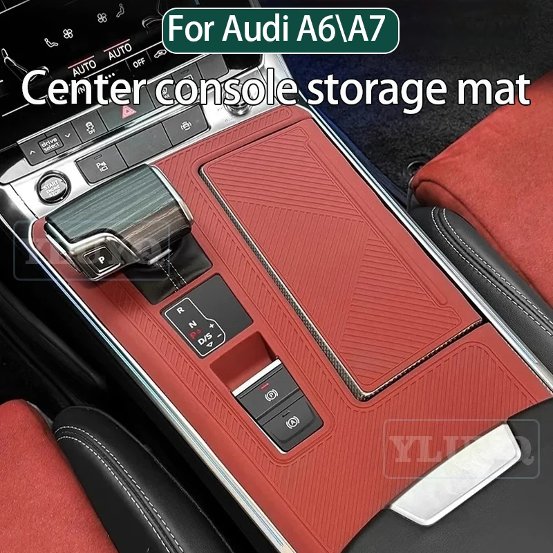 

Для Audi A6/A7 приборная панель защитная пленка центральное управление силиконовая защитная накладка силиконовые аксессуары для интерьера