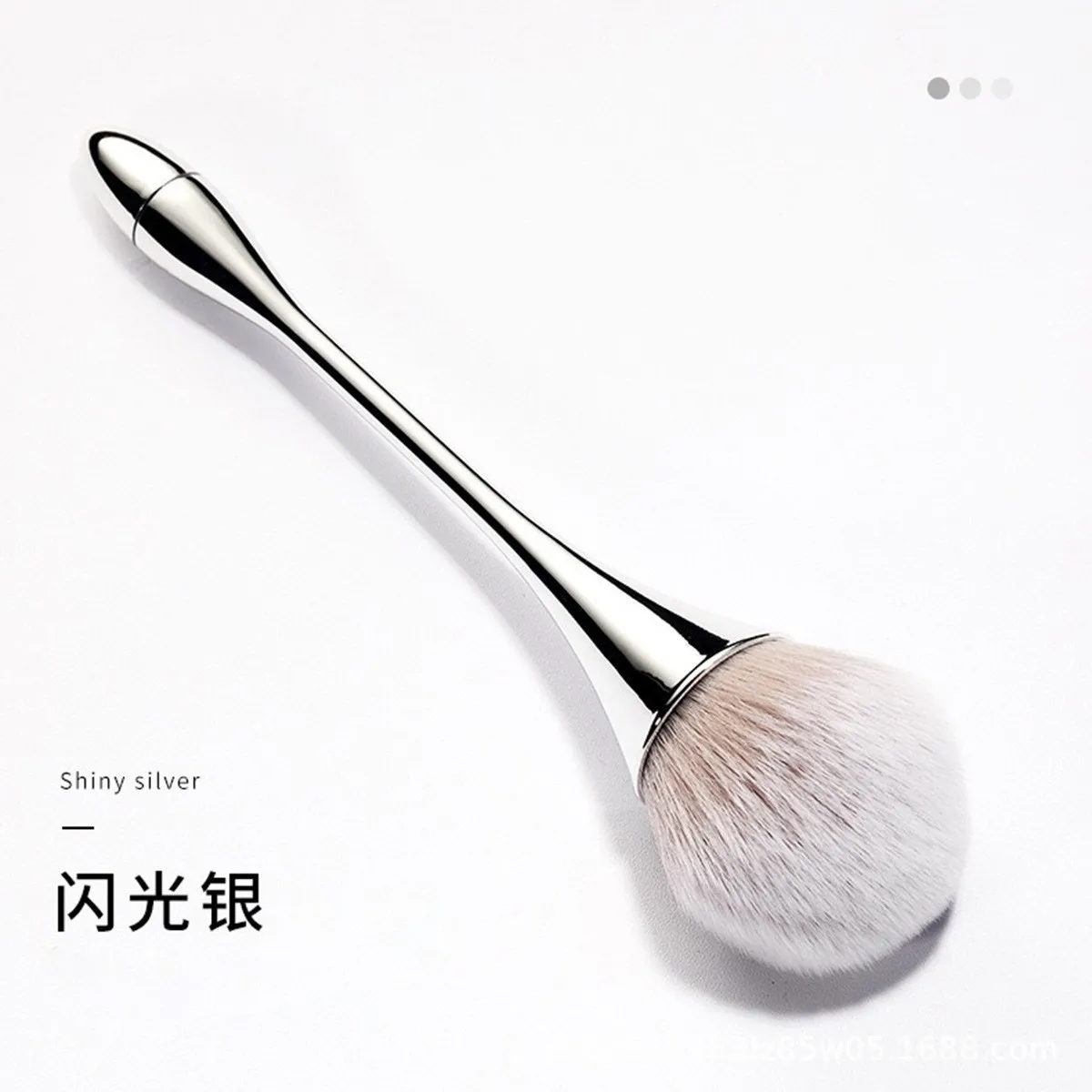 Poederblushborstel Professionele make-upborstel Grote cosmetische gezichtscont Cosmetische lange pool Gezichtscont brocha colorete Make-uptool
