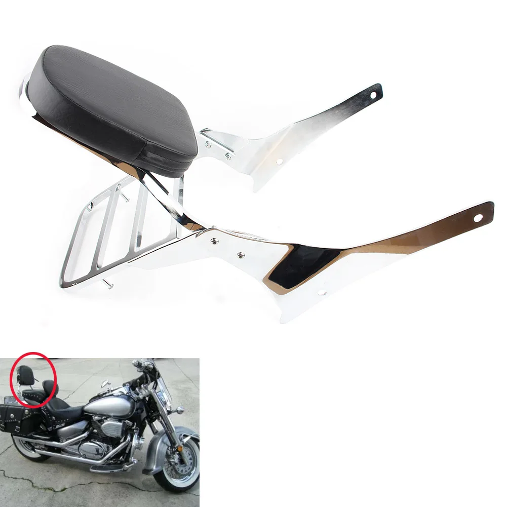 

ALLGT Backrest Sissy Bar For Suzuki Volusia VL800 2001 2002 2003 2004 & Boulevard C50 M50 2005 2006 2007 2008 2009