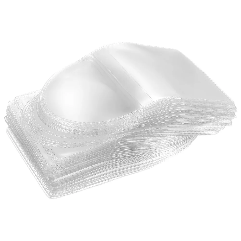 أكمام عملات معدنية فردية 50 قطعة حامل بلاستيكي شفاف لمستلزمات جمع العملات المعدنية وعرض المجوهرات #4