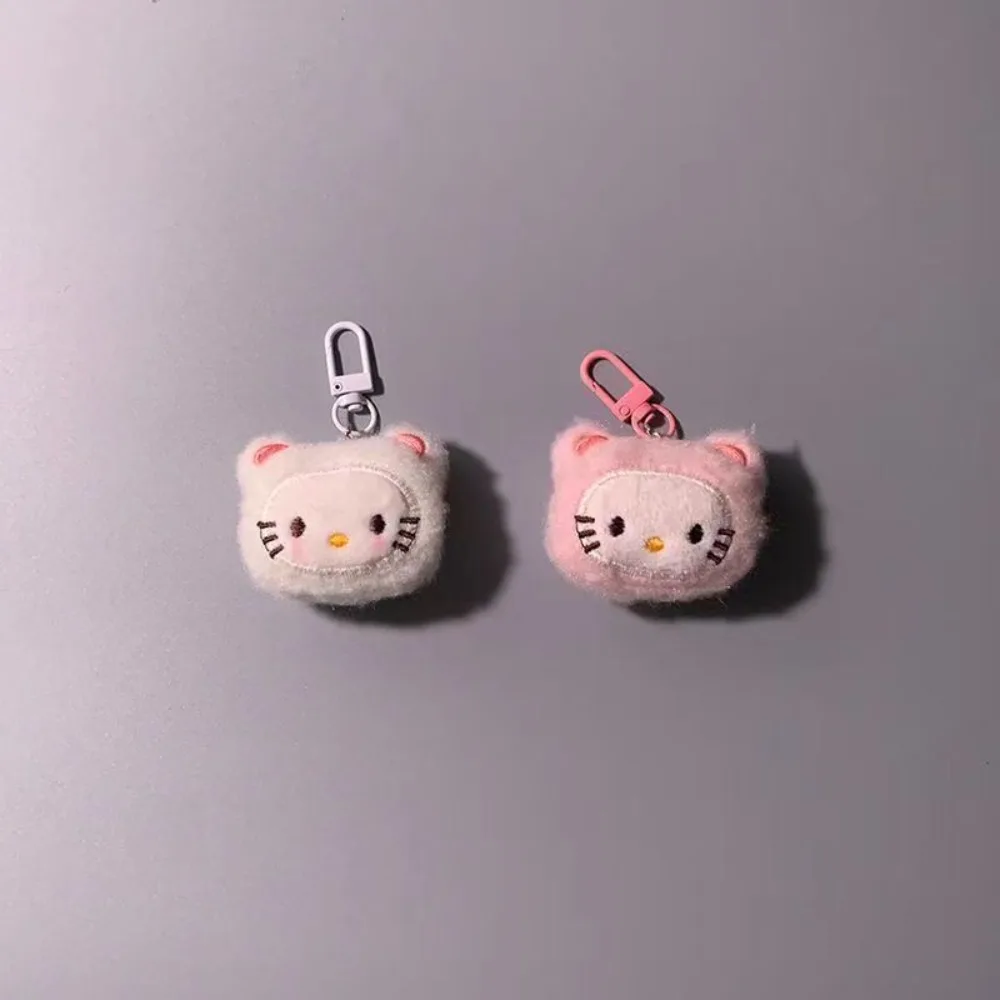 Hello Kitty Plush Keychain Miniso Pendant Pink Creative Cute Personalized Gift Backpack Pendant Keychain Hanging Decoration Gift