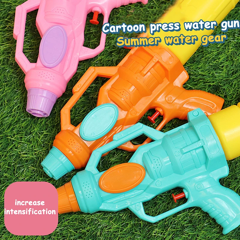 1 Piece Single Nozzle Press Type Watergun Water Spray Toys Cartoon Water Gun Summer Pool beach Outdoor Water play toys