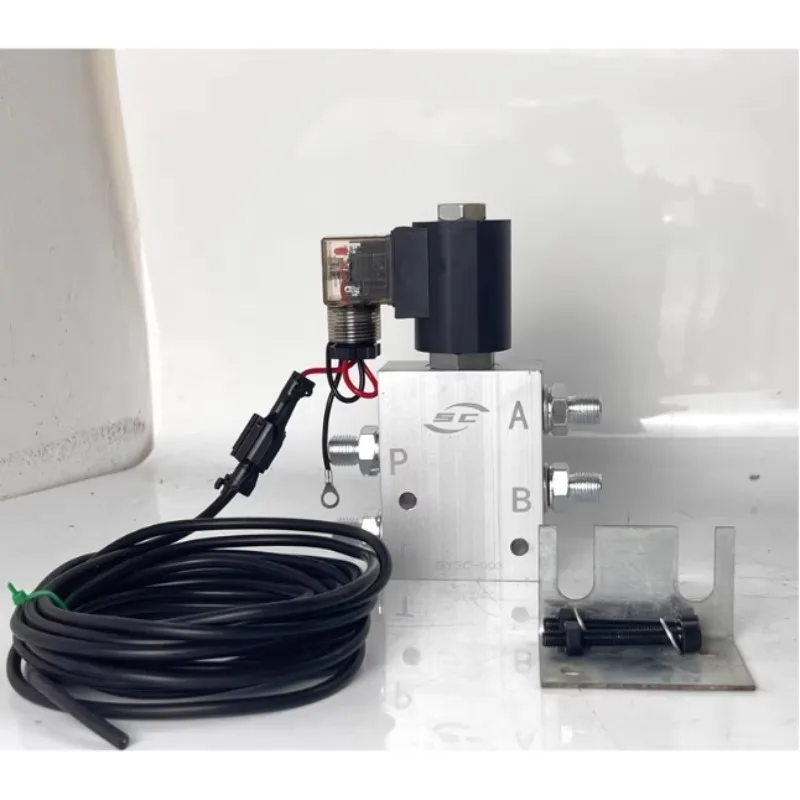 Excavator Quick Change Connector Hydraulic Solenoid Valve 12V 24V Quick Connector Cylinder One-way Valve Accessories