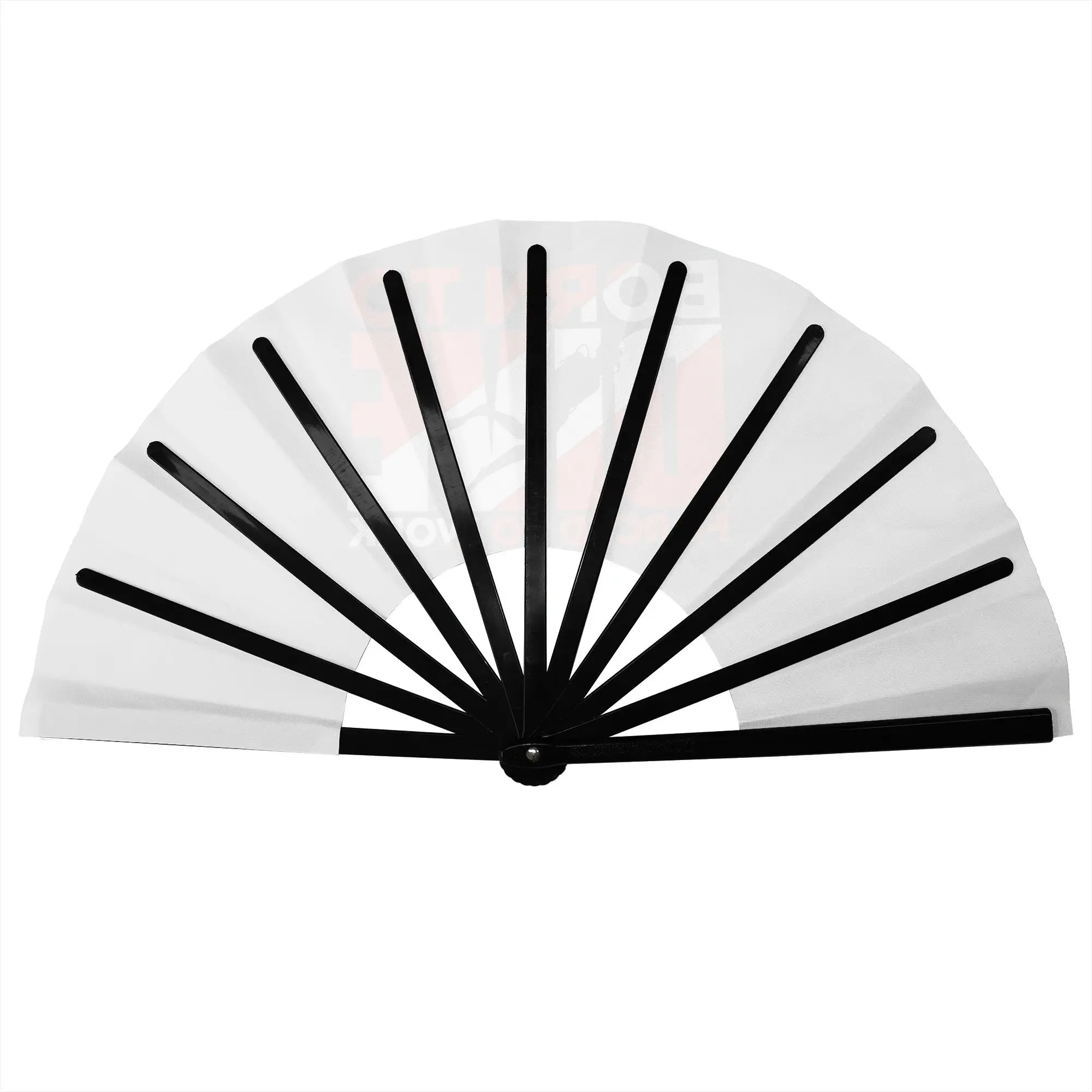 Diving Born To Dive Folding Hand Fan Forced To Work Polyester Fabric Fan Funny Summer Accessory Decorative Fans
