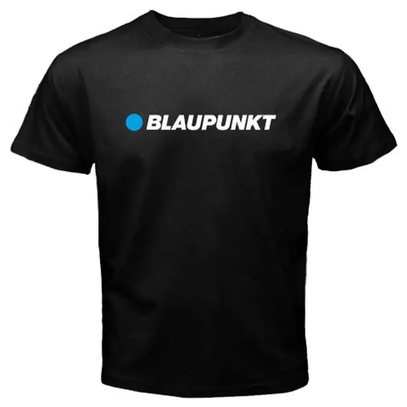 Blaupunkt Audio Equipmente Herren-T-Shirt in Schwarz, Größe S 4Xl