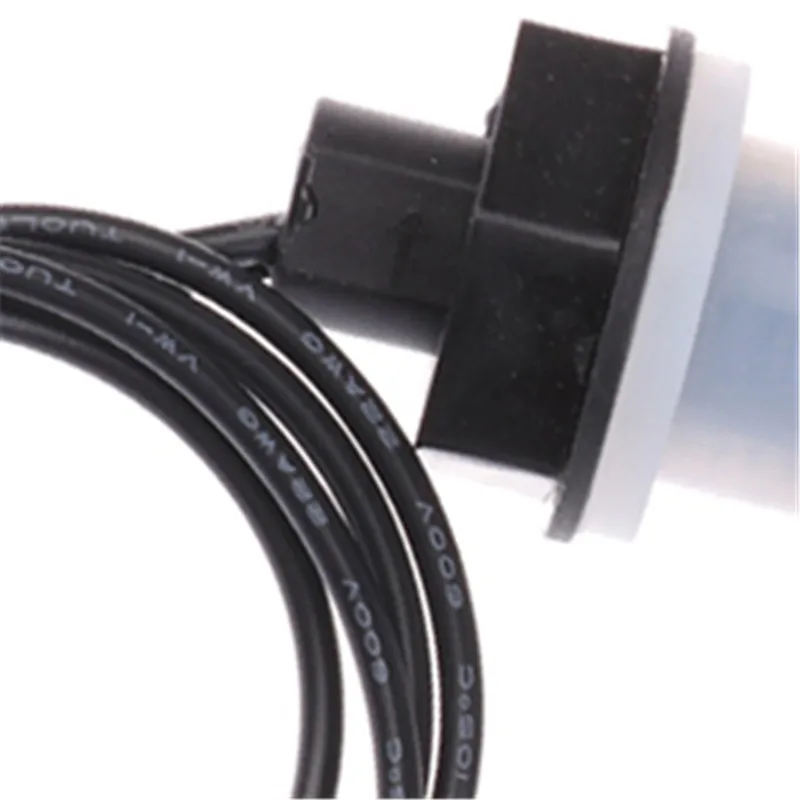 1Pc 12V-110V Liquid Elevation Indicator PP Plastic Floating Switch; Water Level Detector