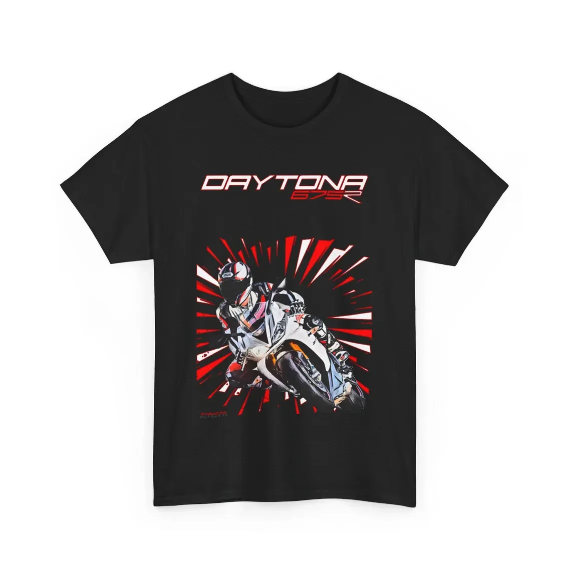 

@EY T.riumph New Daytona 675R T Shirt Supersport Legend Motorcycle Tee Triple Engine Track Rider Top For Fans Ohlins Brembo