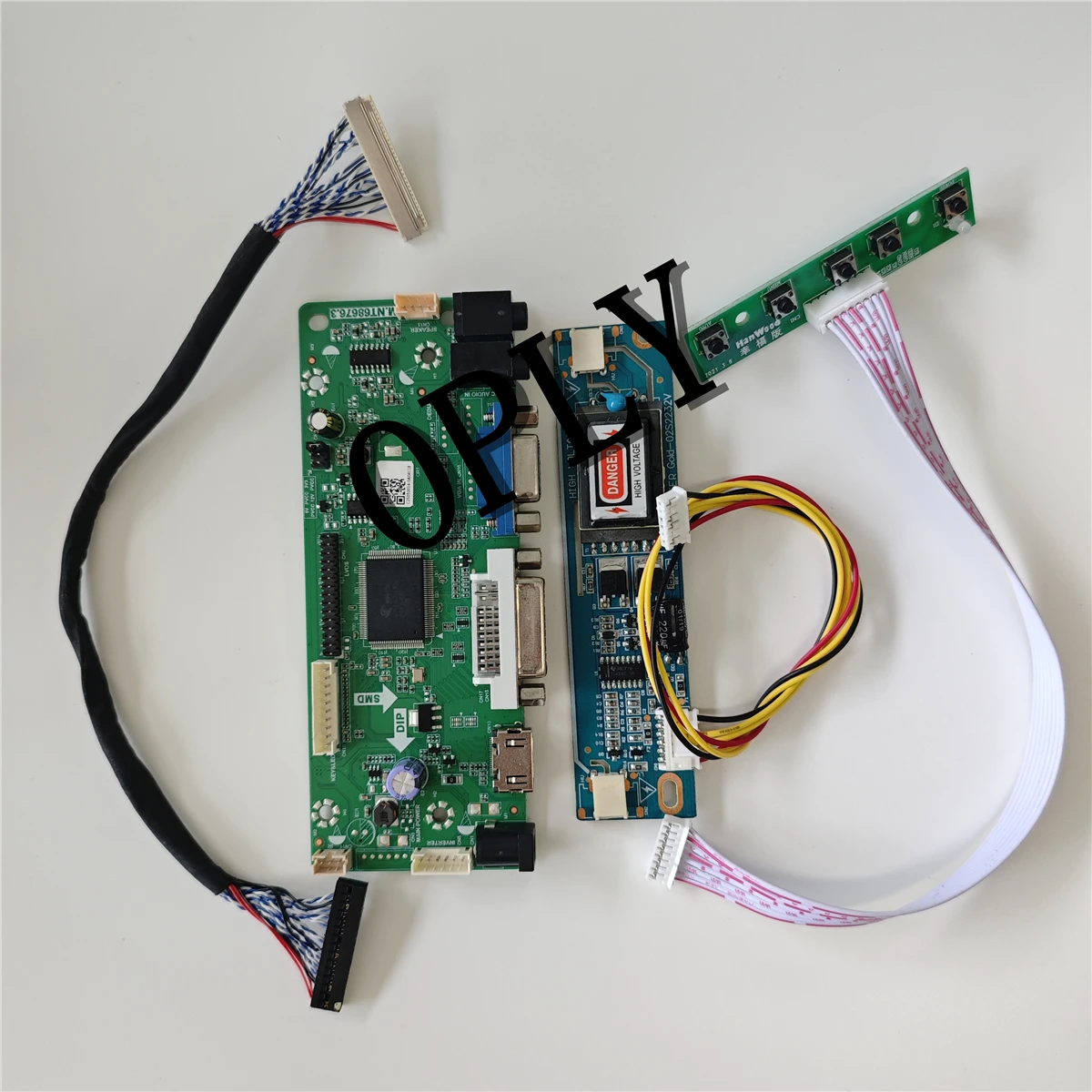 Placa controladora VGA DVI compatible con HDMI para panel LCD LP171WP6-TL01 LP171WP6-TL02 LP171WP6-TL04 LP171WP6-TL03 de 17,1 pulgadas y 1440X900