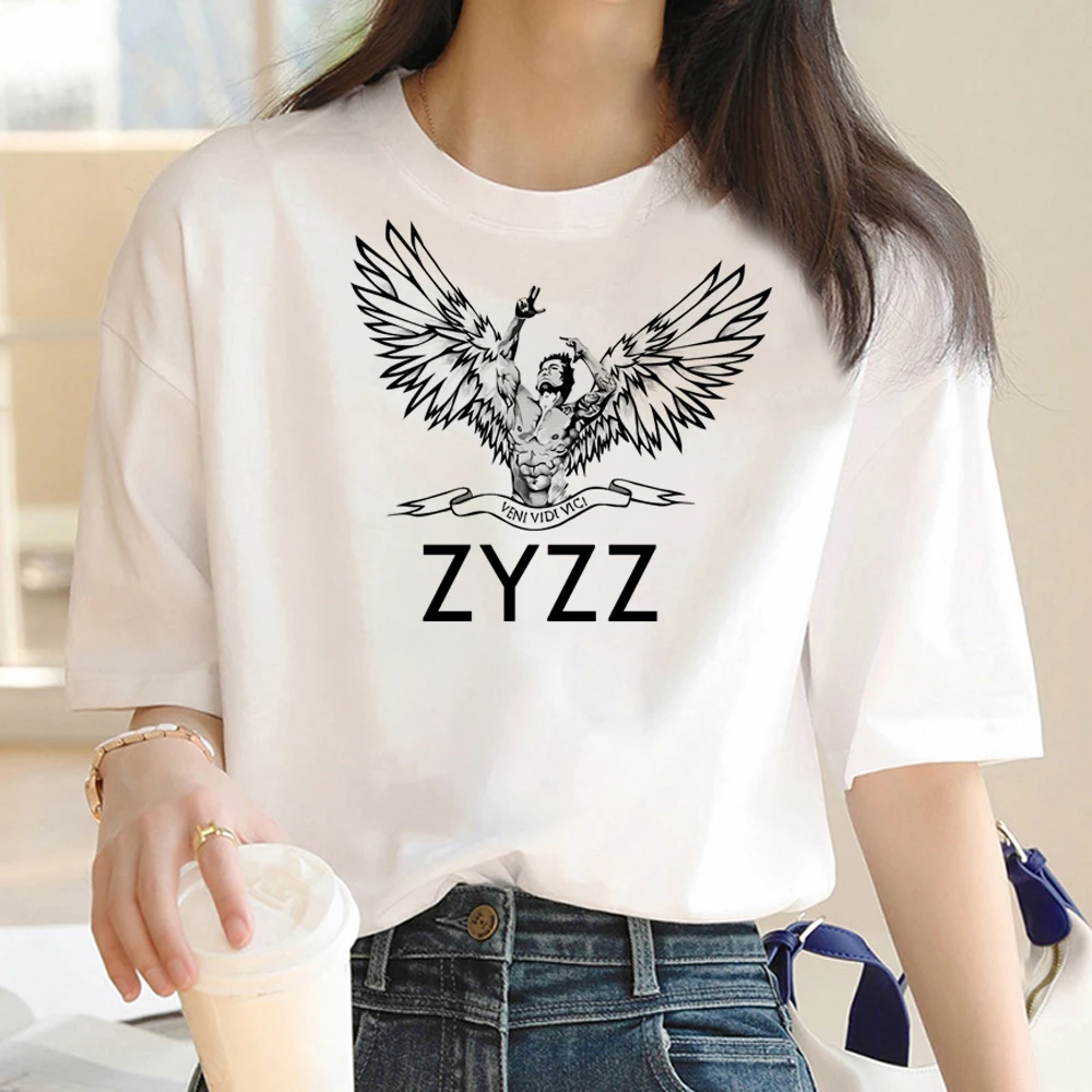 Zyzz Tee women graphic anime streetwear t-shirts girl funny clothing