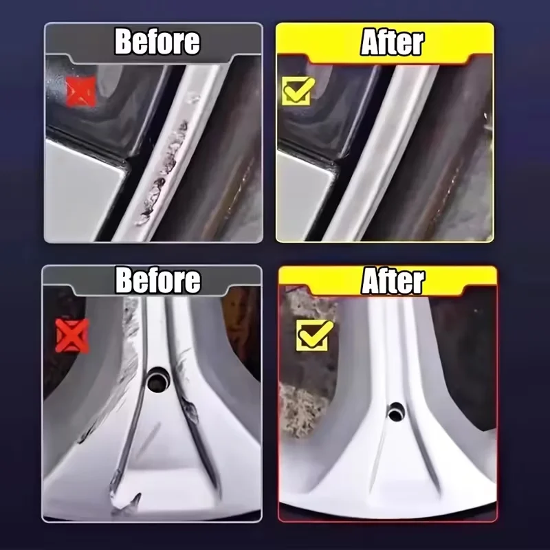 Greedy Tree Wheel Hub Repair Cream, Scratch Remover for Car Rims, Traceless Restoration, 100ml