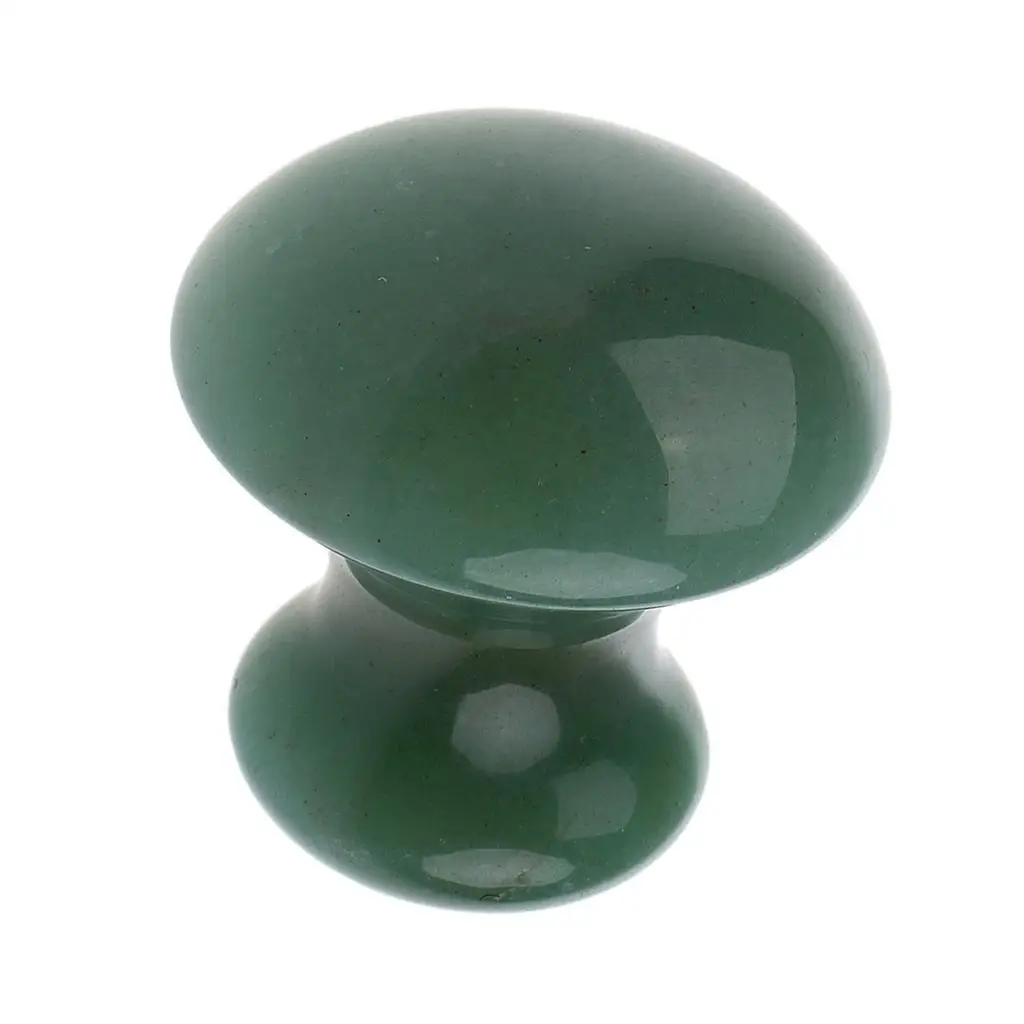 

Mushroom Shaped Massage Stone Facial Jade Roller Face Eye Temple Scraping