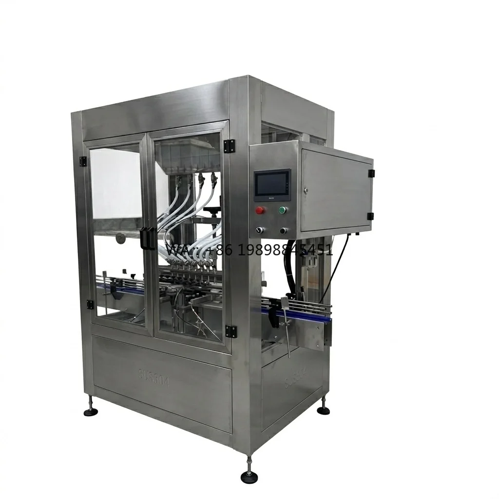 Linear Gravity Gin Wine Juice Liquid Water Filling for Bottles Automatic 50-2000ML