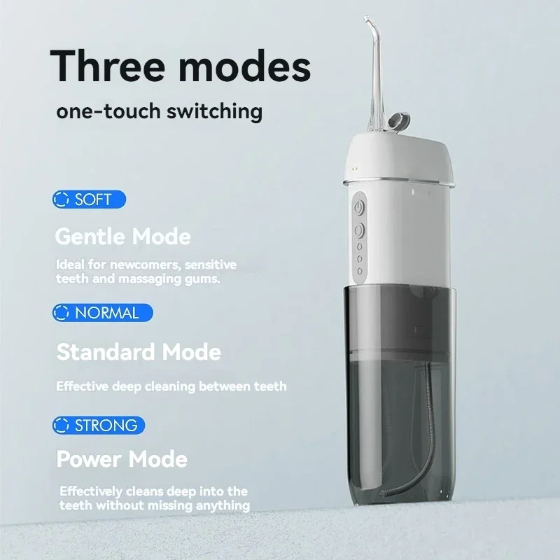 

Rechargeable Portable Water Floss Oral Irrigator Dental Water Jet Home Travel Electric Tooth Cleaning Device