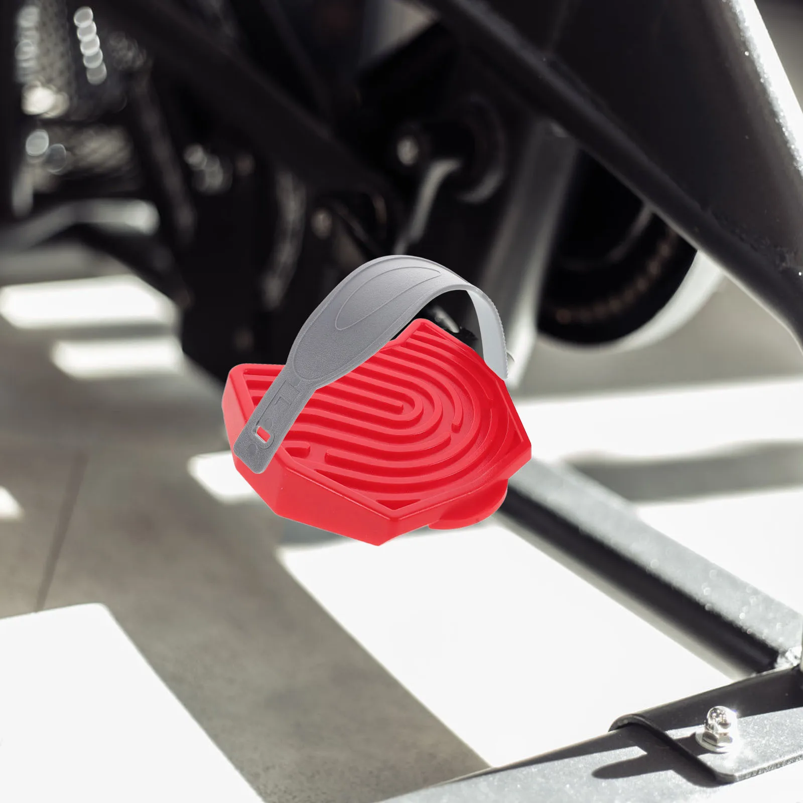 قطعتان من أشرطة الدواسة القابلة للتعديل لدراجات التمرين، تصميم مرن، مادة PP متينة، حامل قدم لركوب الدراجات في الأماكن المغلقة، محمول #3