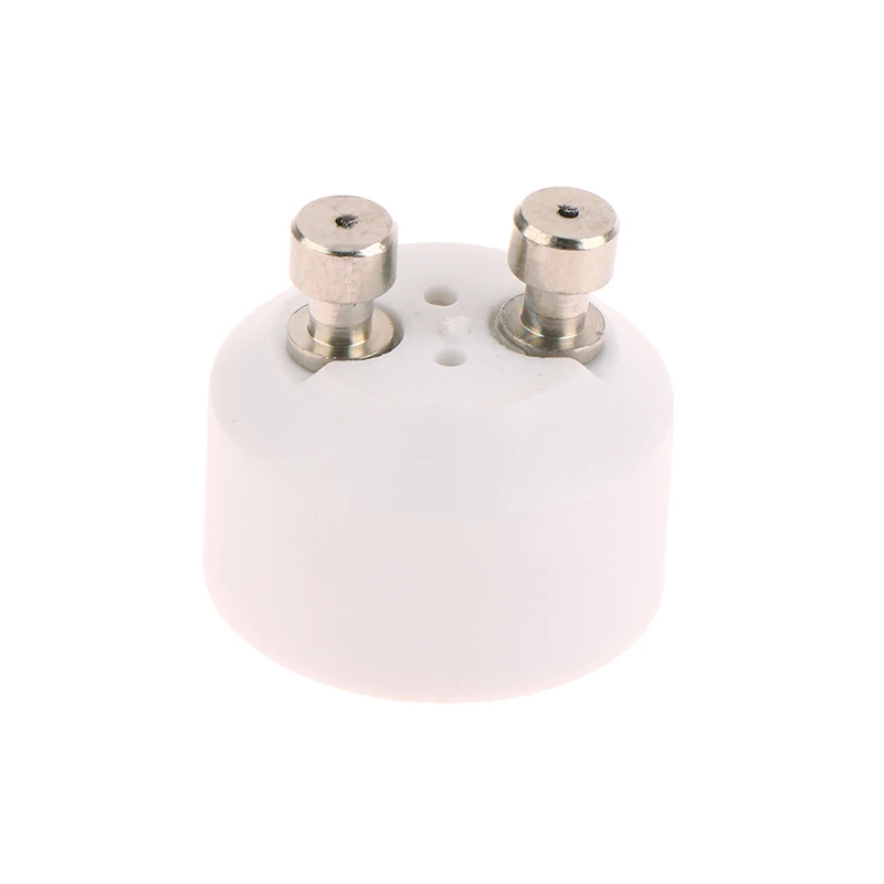 Base de enchufe de cerámica de alta calidad, bombilla LED halógena, GU10 a MR16, G4, GU5.3, adaptador de Pin GY6.35, convertidor blanco, uso de portalámparas