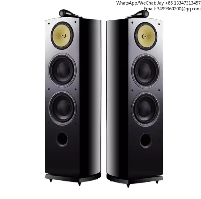 

WZ-801 Floor Speaker Tower Speaker Wooden Case Passive None-Battery Lossless