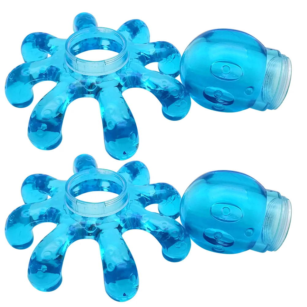 

2 Pcs Massageer Handheld Therapeutic Massager Scalp Massagers Elder Octopus Tools