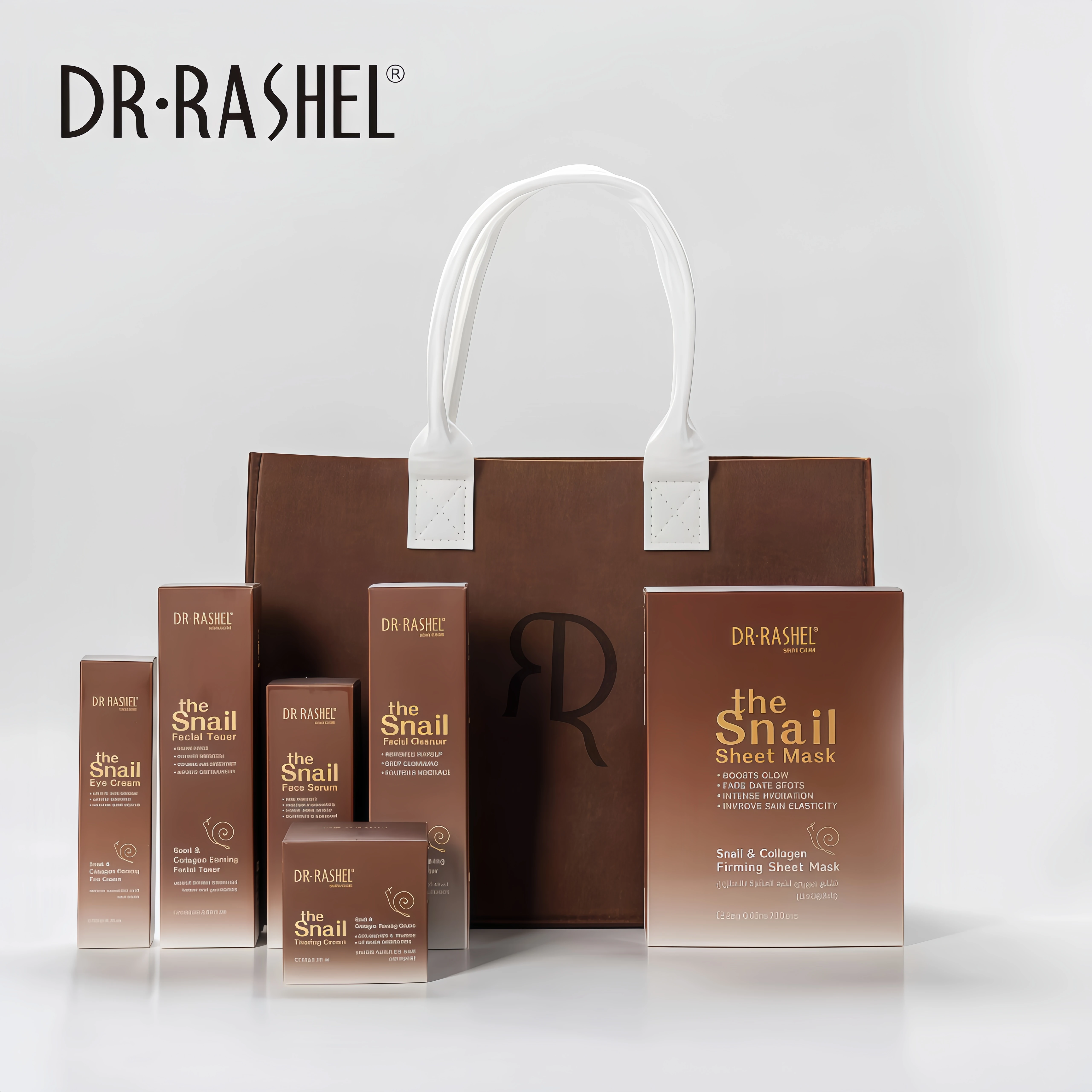 DR RASHEL Neues Design 6-teiliges Taschenset zur Erhöhung der Hautelastizität Retinol Nachtreparatur Jugendaktivierendes Hautpflegeset – Detail 13