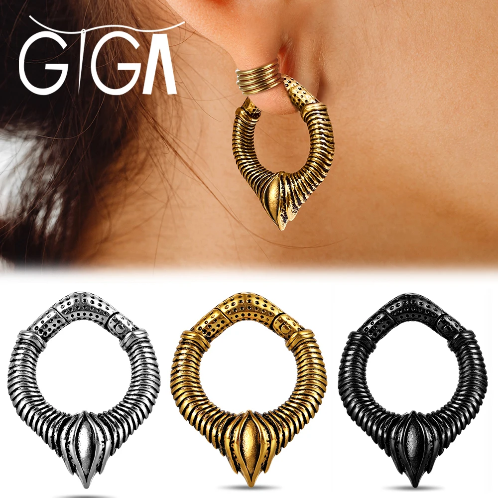 

Giga 4G 5mm Ear Stretcher Weights for Stretched Ears, Evil Eye Stainless Steel 316L Ear Hanger Expander Body Piercing Jewelry