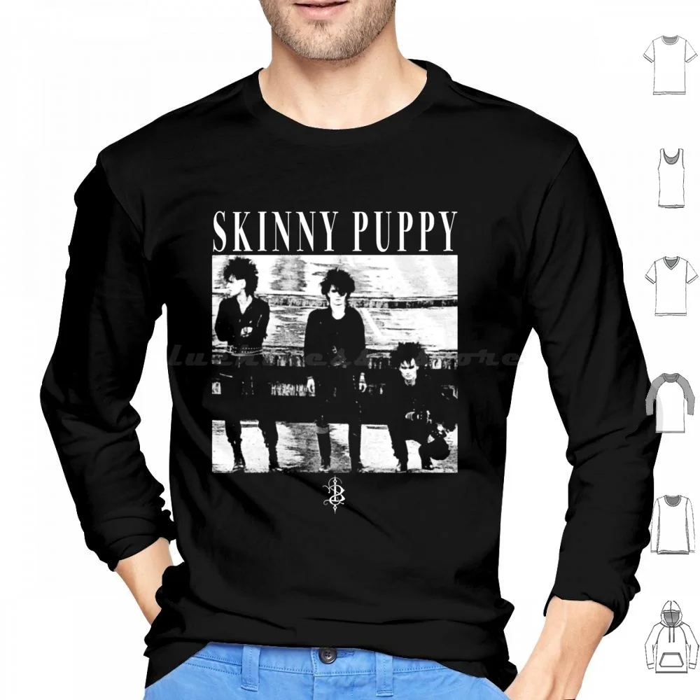 Skinny Puppy Band Hoodie cotton Long Sleeve Skinny Puppy 01 Skinny Puppy 02 03 Skinny Puppy 04 Skinny Puppy 05 Skinny Puppy