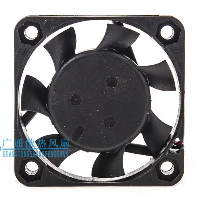 Delta Electronics-Ventilateur de refroidissement serveur, EFB0405LA, DC 5V, 0,10 A, 40x40x10mm, 2 fils