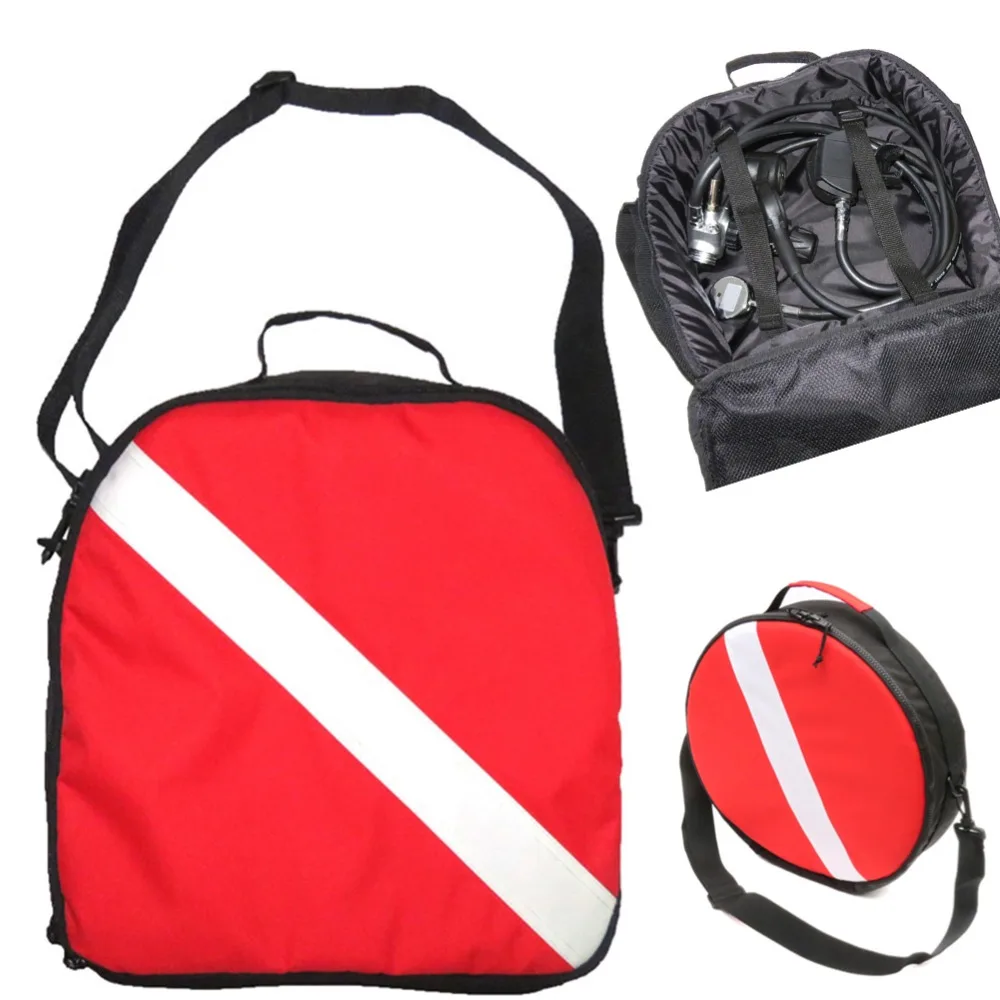 

Scuba Diving Regulator Gear Bag Portable Nylon Dive Flag Bag With Shoulder Strap Waterproof Professional Dive Bag