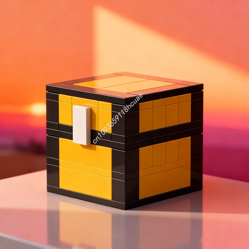 

94 шт. MOC, одиночная грудь, модель My Worlded, строительные блоки, игрушки, строительные рождественские подарки, сборка, сделай сам, креативная идея, кирпич для детей