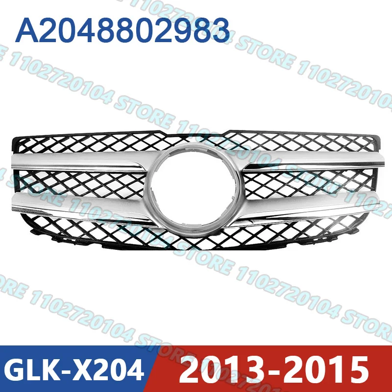 

for X204 2013-2015 Mercedes Benz Front Bumper Radiator Grill Mesh GLK220 GLK250 GLK300 GLK320 GLK350 A2048802983 2048802983