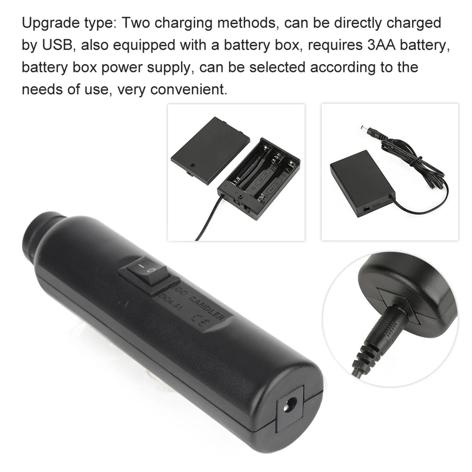 

LED Light Egg Candler Tester Auto Mini Lighting Incubator For Experiment Exclusive LED Light Egg Tester Auto Light Egg Incubator