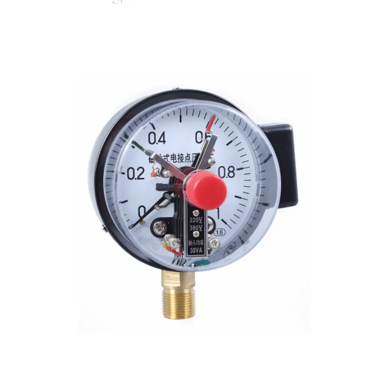 High quality Magnetic-assisted electric contact pressure gauge YXC-100  0.1MPa  0.16MPa  0.25MPa  0.4MPa  0.6MPa  1MPa