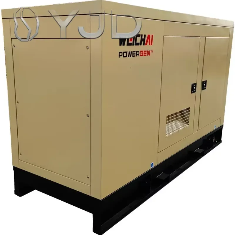 YJD Single and Three Phase Generators 20kva 30kva 40kva 50kva 60kva 80kva Electric Home Silent Genset Diesel Generator Set