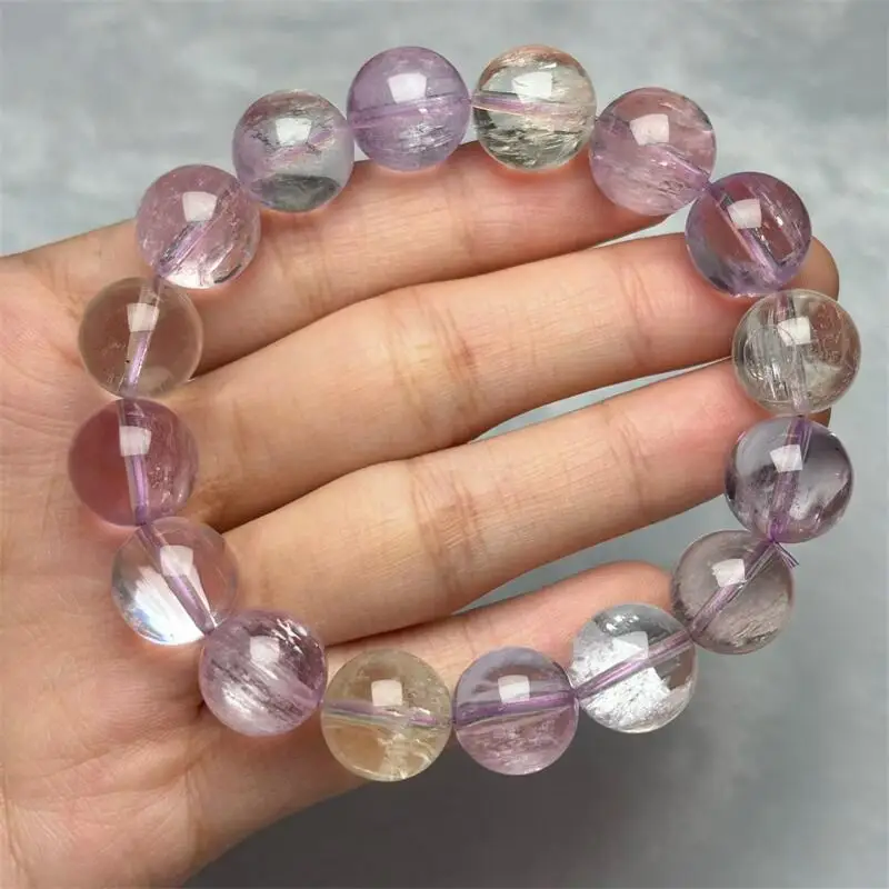 10MM Natural Kuznite Bead Bracelet Energy Gemstone Women Stretch Jewelry Healing Birthday Present 1PCS