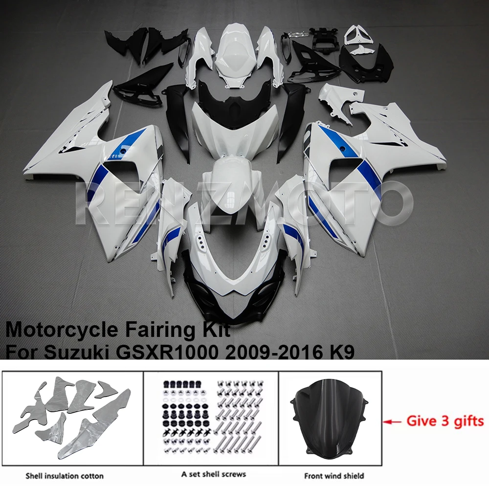 For SUZUKI GSXR 1000 2009-2016 K9 Fairing S1009-103a Motorcycle Set Body Kit Decoration Plastic Guard Plate Accessories Shell