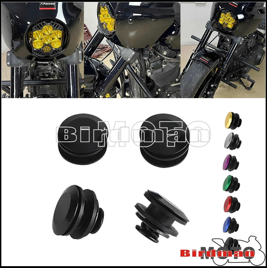 Motorcycle For Harley Memphis Shades Road Warrior Fairing Trigger-Lock Mount Kit Gauntlet Cafe Bolts Bushing Inserts replacement