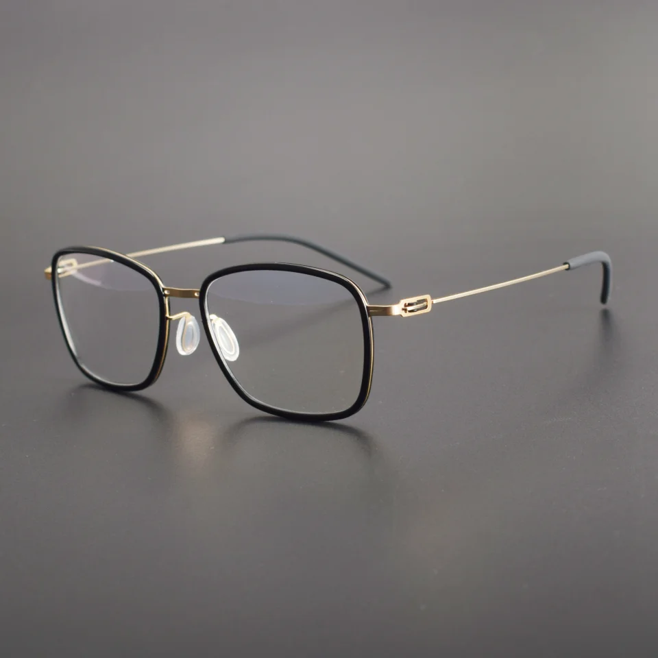 High-end Fashion Styling Acetate Titanium Frame Glasses For Men And Women Myopia Reading Optical Prescription Decorative Glasses